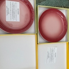 ル・クルーゼ　プレート2枚　19センチの画像