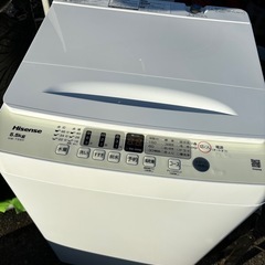 極美品 Hisense ハイセンス 5.5Kg 全自動洗濯機 H...