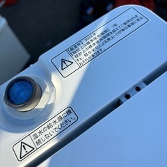 極美品 Hisense ハイセンス 5.5Kg 全自動洗濯機 HW-T55D 2024年製の画像