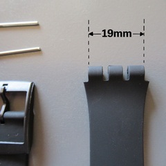腕時計交換ベルト（サイズ:19mm）/ SWATCH（スウォッチ...