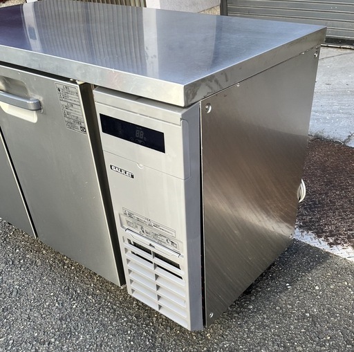 【動確済み】美品 2021年製 フクシマ 業務用冷蔵庫 LCC-120RM-R 1200×600×800 単相 100V 台下冷蔵庫 