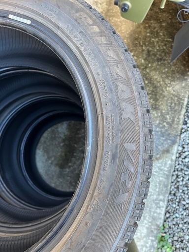 希少サイズ！ブリヂストン ブリザックVRX 205/50R16 ロードスター