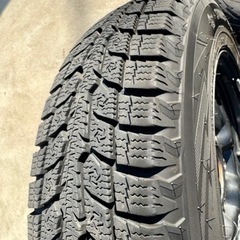 ジムニー　スタッドレスタイヤ　ホイールの画像