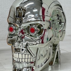 【中古品】廃盤 レア　USJ ターミネーター 顔 置物 小物入れ ユニバーサルスタジオジャパン インテリア 雑貨の画像