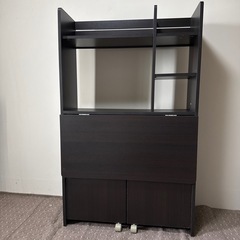 折りたたみテーブル、収納付机の画像
