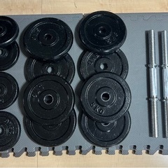 ダンベル　プレート式 60kg セット