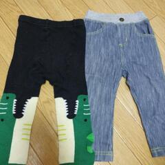 90cmタイツ　ズボンせっと