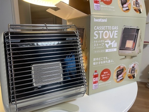 新品 Iwatani　カセットガスストーブ　マイ暖　屋内専用