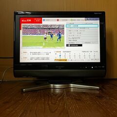 シャープAQUOS20インチ液晶テレビの画像