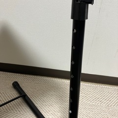 1人用折りたたみテーブル　ブラウンの画像