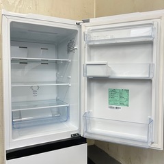 Hisense ハイセンス 2ドア ノンフロン冷凍冷蔵庫 HR-D15F ホワイト