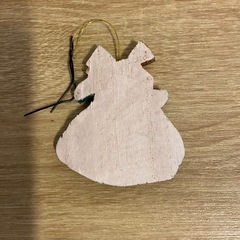 1500円　木製クリスマスオーナメントの画像