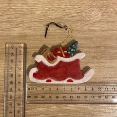 1500円　木製クリスマスオーナメントの画像