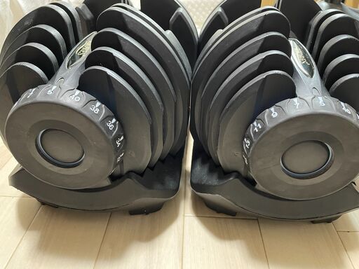可変式ダンベル 40kg 2個セット