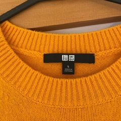 【美品】ユニクロ　ニットLサイズの画像