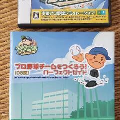 DS　プロ野球チームをつくろう！　パーフェクトガイドつき