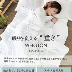 加重布団 シングル 6kgの画像