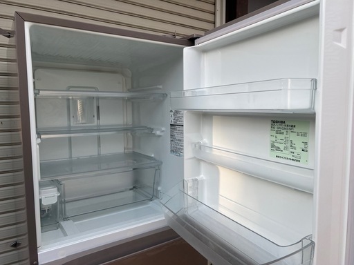 値引き中❗️3ドア冷蔵庫　自動製氷機付き 340ℓ