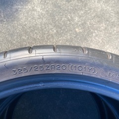 希少！ミシュラン パイロットスーパースポーツ325/25ZR20の画像