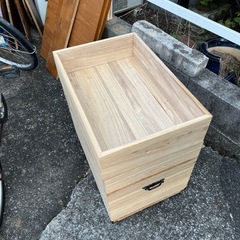 【レトロ家具】桐製収納家具の画像
