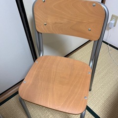 【さしあげます】学校の椅子