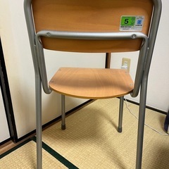 【さしあげます】学校の椅子の画像