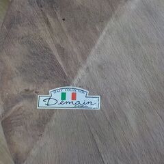② ドマン イタリア製 フラワースタンド Demain 高91.5㎝ 木製 コンソール台 花台 飾り台 西岡店の画像