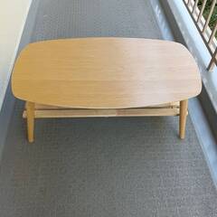 木製　ローテブル　都内現地手渡しの画像