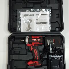 ★値下げ【本日限定】DC18V 充電式ハイトルクインパクトレンチセット　ASTRO PRODUCTSの画像