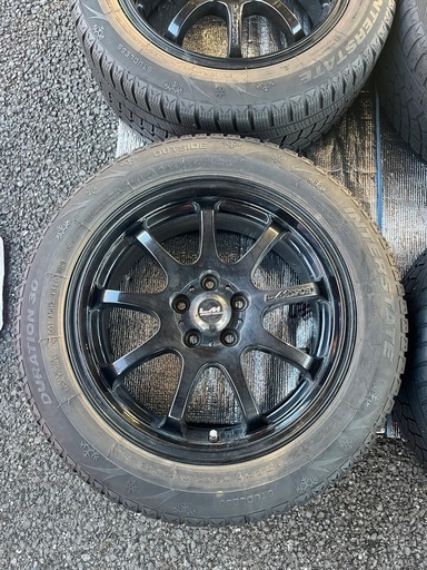 LM sport 16インチ7j +45 pcd100 5穴　スタットレス