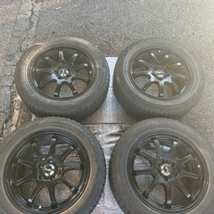 LM sport 16インチ7j +45 pcd100 5穴　スタットレス