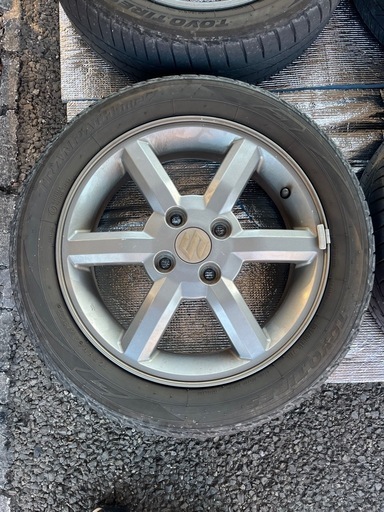 kei works 純正ホイール　15インチ4.5j +50 pcd1004穴　再度募集中 