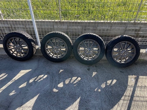 ダウンロップ　ウインターマックス　スタッドレス　155/65R14