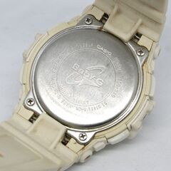 動作品 CASIO baby-G クオーツ式腕時計 BGD-140-7AJF デジタル ホワイト ライト不良 札幌市 清田区 平岡の画像