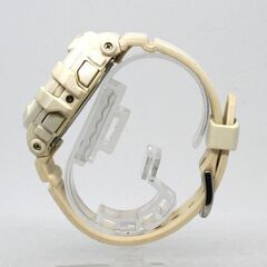 動作品 CASIO baby-G クオーツ式腕時計 BGD-140-7AJF デジタル ホワイト ライト不良 札幌市 清田区 平岡の画像