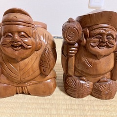 七福神木彫り？