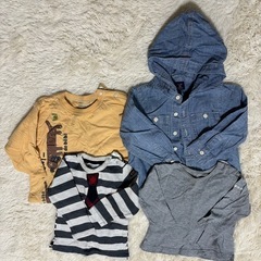 男の子　秋冬服セット　80cm〜90cmの画像