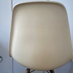 ダイニングチェア2脚　イエロー　ベランダ用としても　　の画像