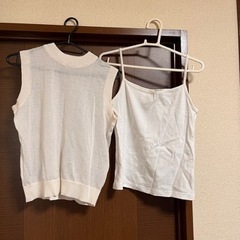 夏服・キャミノースリーブセット