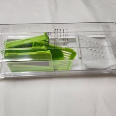 5種類のカットができる！ステンレス刃スライサー　新品未使用の画像