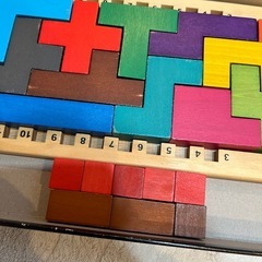 KATAMINO 木製パズルゲーム の画像