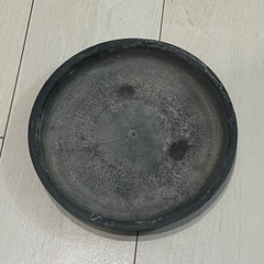 モルタル　プランター　6号　直径18cm 受け皿付きの画像