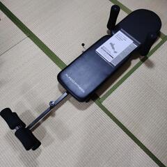 ☆新品 全身ストレッチ伸ばし器具 ストレッチャー 背筋 猫背 腰痛 背骨 ヘルニア ぶら下がり 牽引 リハビリ ぎっくり腰 ブラック FA1000A　　②の画像