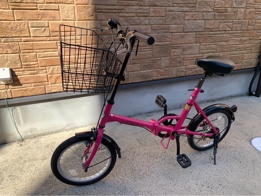 近くまでお持ちいたします！16インチ折りたたみ自転車