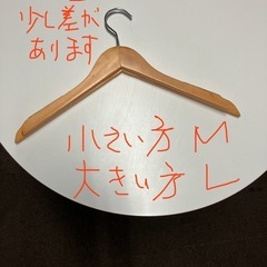木製ハンガー 中古品の画像