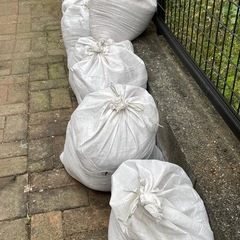 残土(土嚢袋入り)