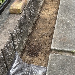残土(土嚢袋入り)の画像