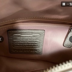 ハンドバッグ　コーチ　coach ホワイト 2wayの画像