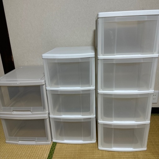 【お話中です】プラスチック 収納ボックス