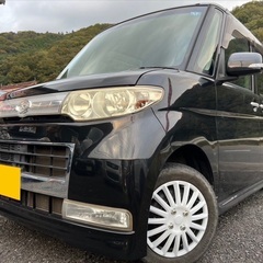 低走行7万キロ台☆月々9千円〜分割可❗️車検2年付き！【名義変更代込み】広い車内！大人気‼️ダイハツ タントカスタム☆特別仕様車☆HDDナビ付き☆走行中DVD見れます☆フルオートエアコン☆スライドドア付き☆ドライブレコーダー☆そのまま乗って帰れます！の画像